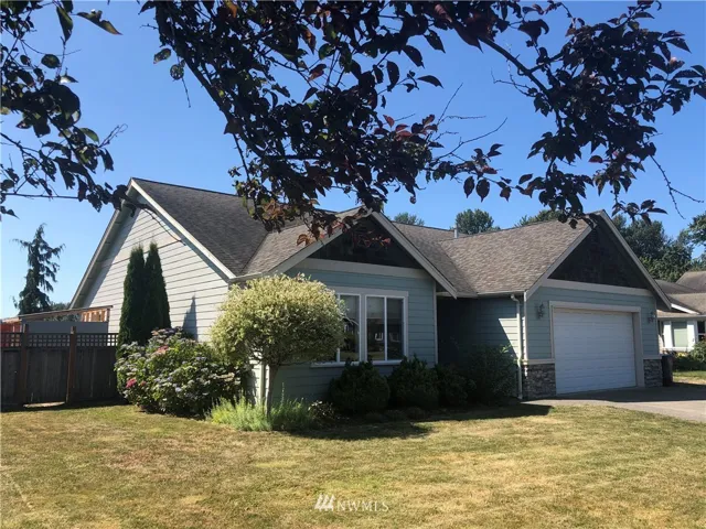 309 Christopher Lane in Everson.  1815 sq ft with 3 bedrooms and 2 bathrooms on about a 1/4 acre, sunny lot