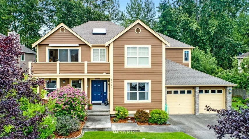 Welcome to front entry of this beautiful home first time on maket. It has new ext paint,updated landscaping and backs to private fishing lake in City of Puyallup.  Come inside and see what else it offers