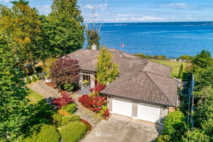 Welcome home! Hello Puget Sound! Expansive views from most rooms! One level living at it's finest!