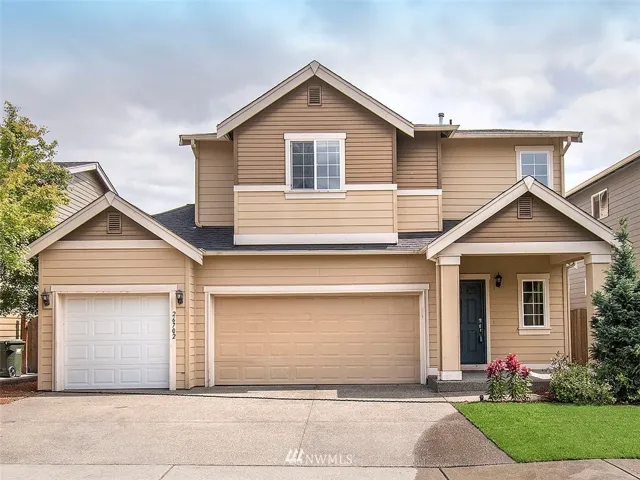 Front of this beautiful home on a very quiet, private street.