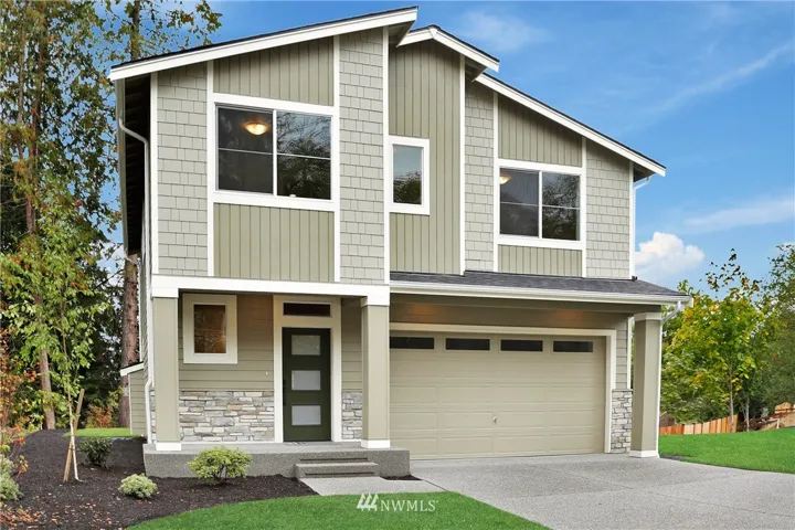 Photo of another Plan 2101 Elevation A at Larkspur. Colors will vary