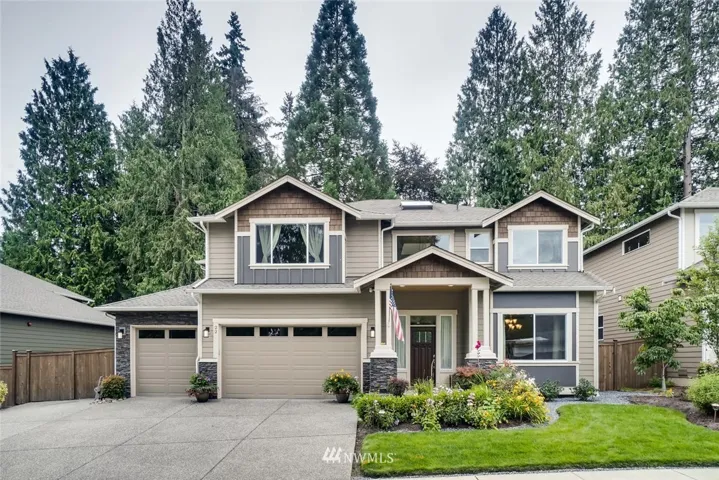 Three car garage & gates on both sides of home!  Plenty of parking for guests.