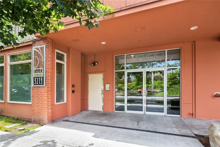 Front door entry or come home through the common garage.
