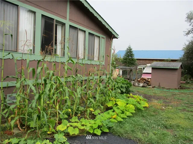 One of the garden areas