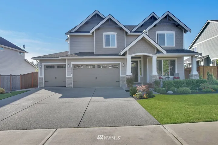 Check it out! Luxury 3,000+ Sq. Ft. home! 3 car garage. Check out the craftsman style curb appeal! Covered front porch.