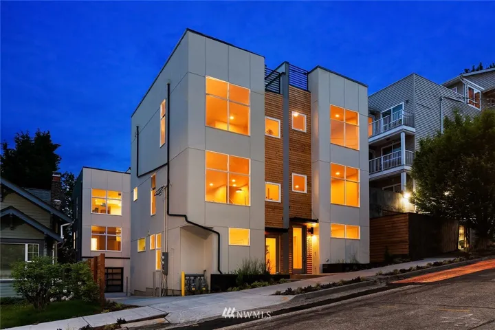 Proudly designed & built by local premier builder, Build Urban.Perched between Greenlake & Wallingford bustling neighborhoods are a collection of distinctive & quality built residences. All photos are of former model home.