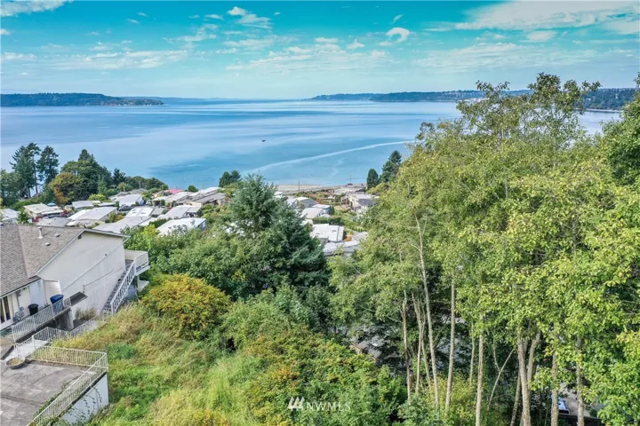 This is the lot as you look north up the channel.