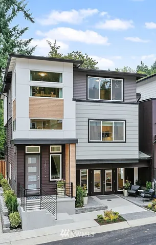 Welcome to The Residences at Taylor Ridge!  Modern luxury in a lush treed setting.  Photo is of model home which is same floorplan.  Location, colors and finishes vary and are to be used for reference only.