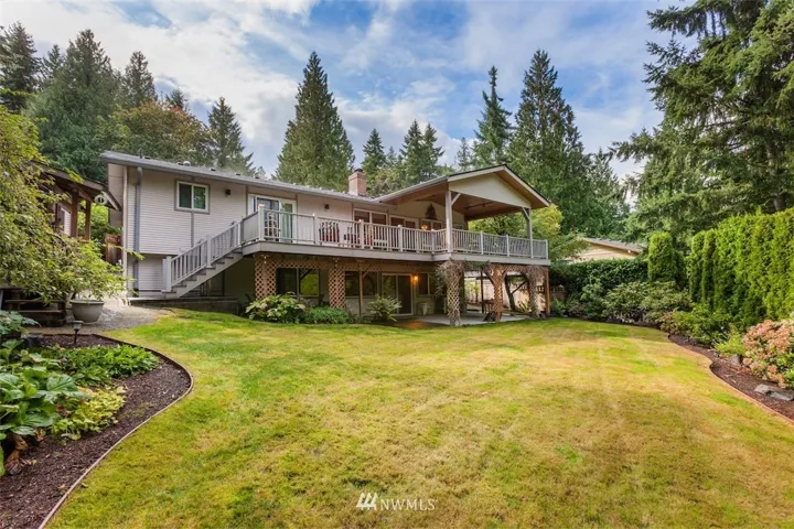 Best location on Squak Mountain - become only the second owner of this remodeled home nestled in a serene setting.