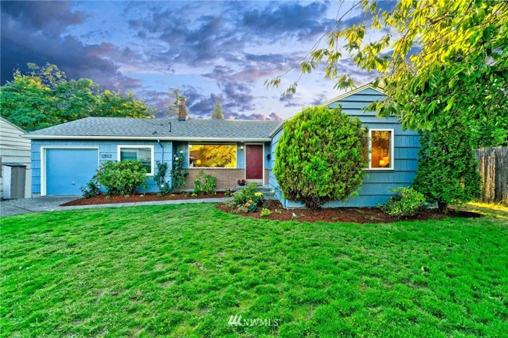 Welcome to the charming Olympic Hills home in large nature retreat lot.