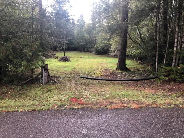 View from front on road