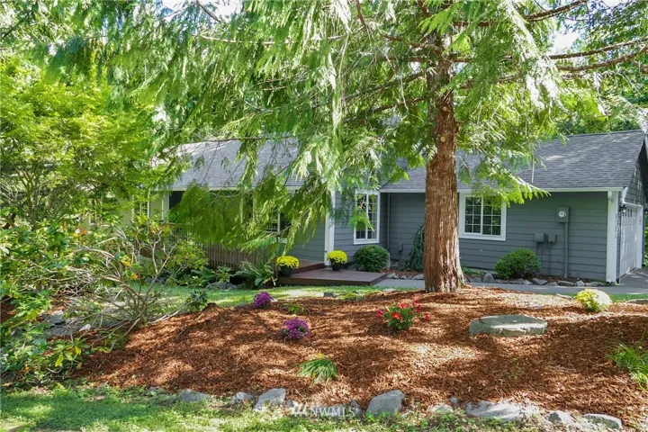 Located in Burns Point Beach Estates, this 3 bedroom 2 bath Rambler sits in a private 1.9 acres.