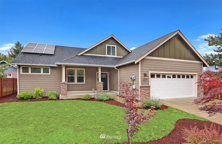 Nearly new 2 story home with master suite on the main floor.