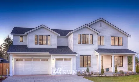 Picture of another home, same plan.  Lot 11 a differnet elevation/color.  Inside, find a fashion forward Craftsman interior!