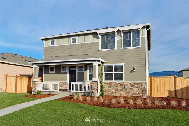 Example of the Patterson floor plan to be located at 3242 Braeburn Alley.