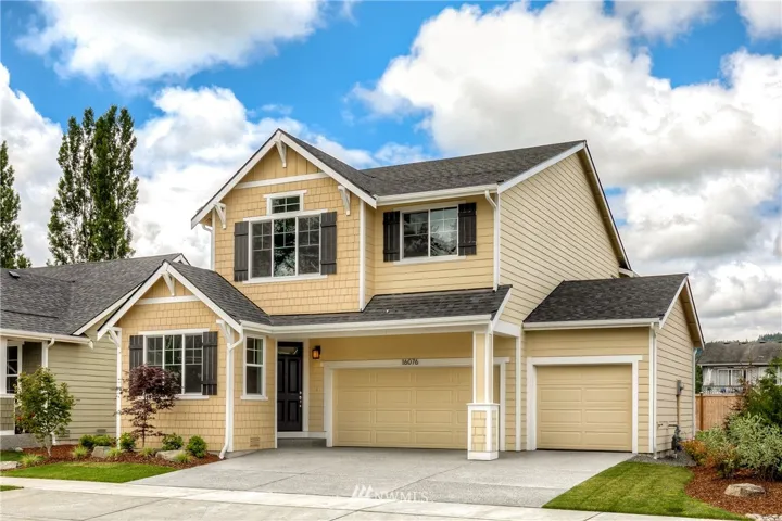 Photos are from same plan, different lot. Exterior and interior colors on lot 17 are different.