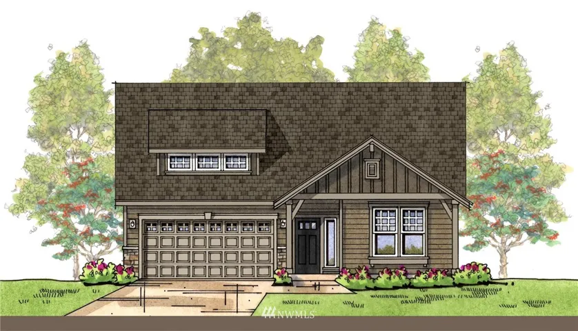 Actual home will have 3rd car garage option.
