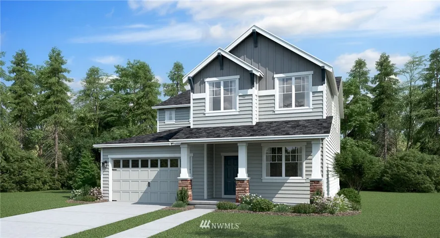 The Gregory Plan, one of several elevations. Rendering for illustration purposes only, subject to variations.