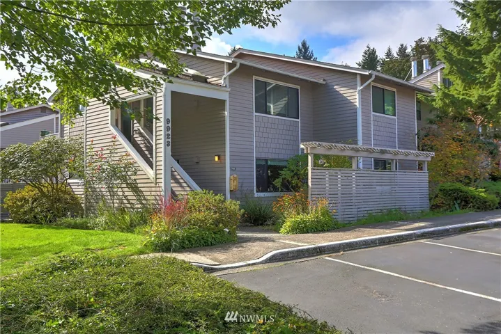 The grounds at Wild Glen and mature, lush and well kept. Unit #701 occupies the lower floor of this building.