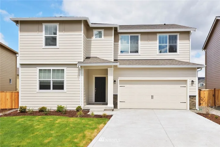 Example of the Pearl floor plan to be located at 18905 111th Ave Ct E