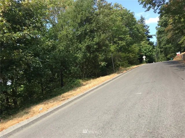 This is the land on the left of the photo and looking North toward Seattle.