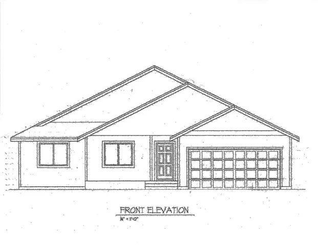 The Silverwood 2 with 1986sf features a 5 piece master bath.  This particular home on Lot 6 in Silverthorne has been upgraded to include a 6ft front extension on the garage.