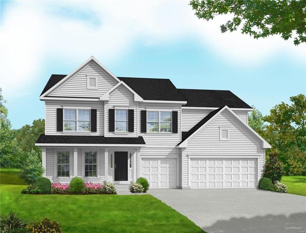 Windsor - base elevation - #3 shown with upgraded garage doors