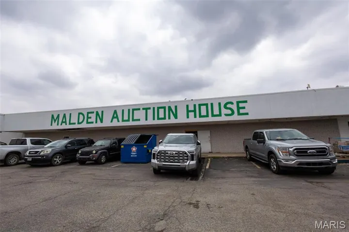 View of uncovered parking lot