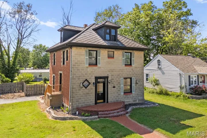 View of traditional style home