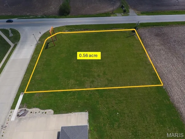 Lot Lines are estimate. Drone / aerial view