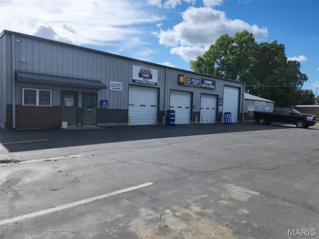 View of front commercial property featuring the breakroom