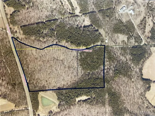 Map / location featuring property boundaries highlighted