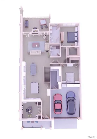 View of home floor plan - Topwood Model