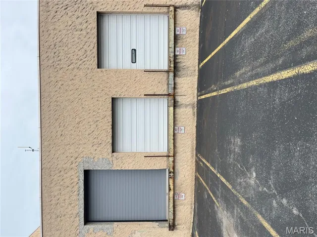 View of uncovered parking lot