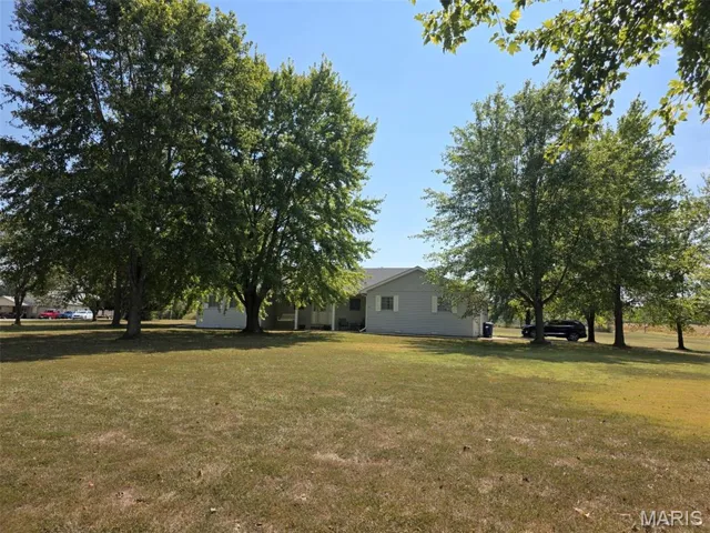 View of green lawn