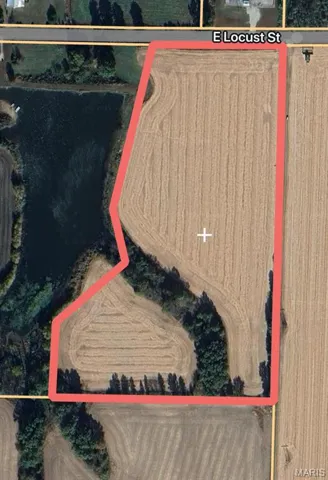 Map / location featuring property parcel outlined