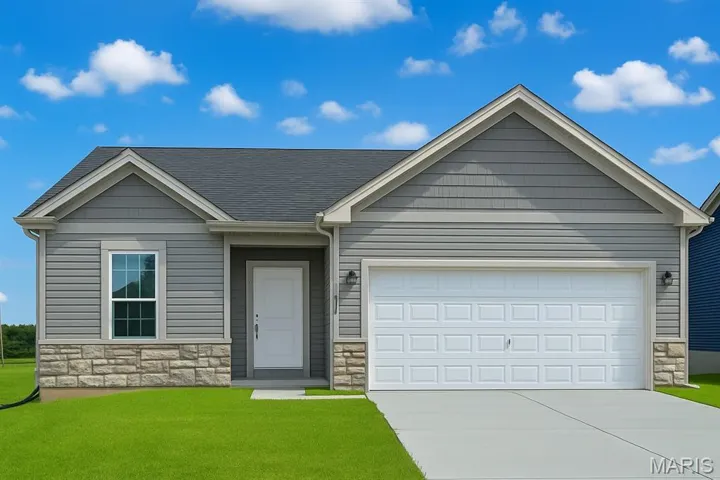 The Halifax  -- 2 bed / 2 bath, main floor laundry, 2 car garage, walk out basement, back deck at Stone Bridge in WashMo