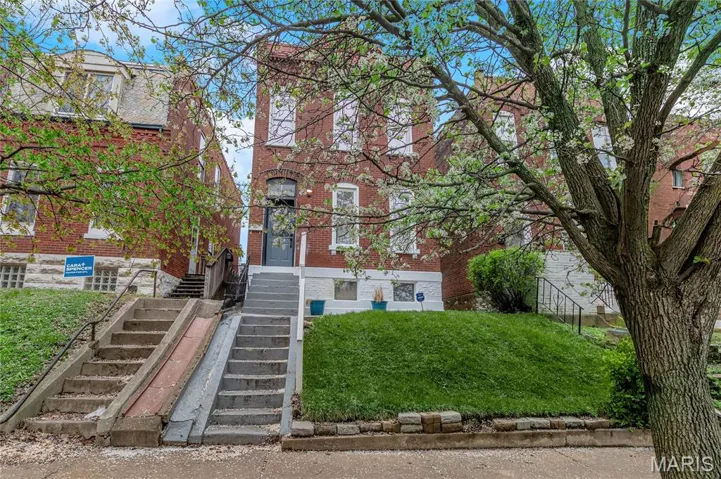 Traditional St. Louis City style Brick Home.