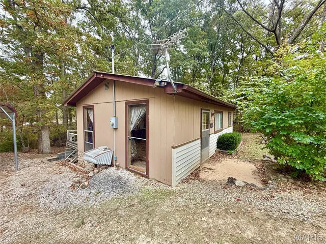 View of outdoor structure