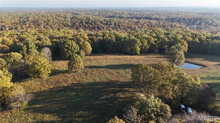 Aerial view of property and surrounding area