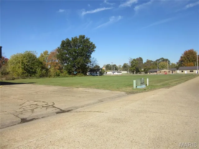 View of concrete road