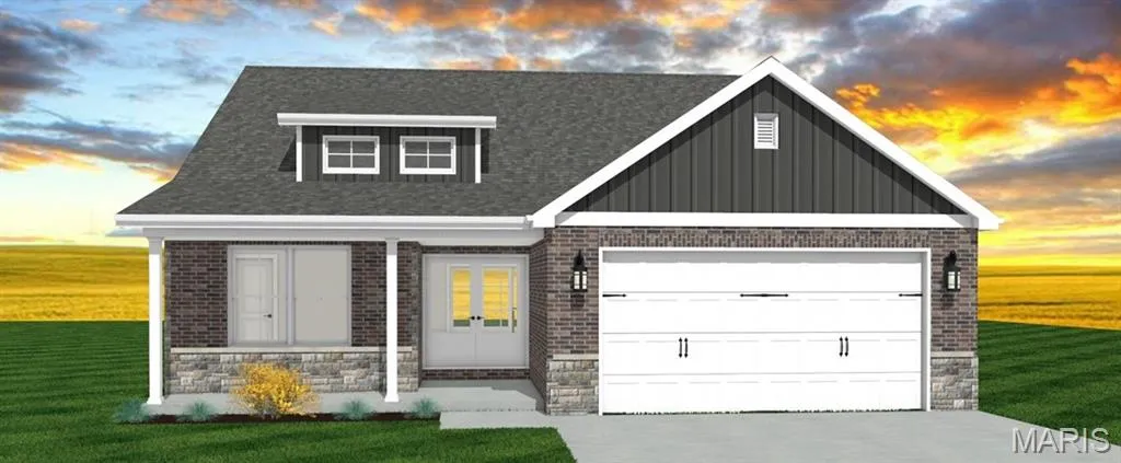 Sample of the front elevation