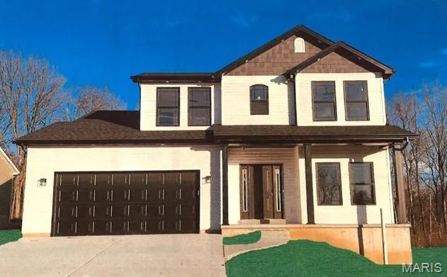 Photo is of previous built Jefferson Model. Shows optional features