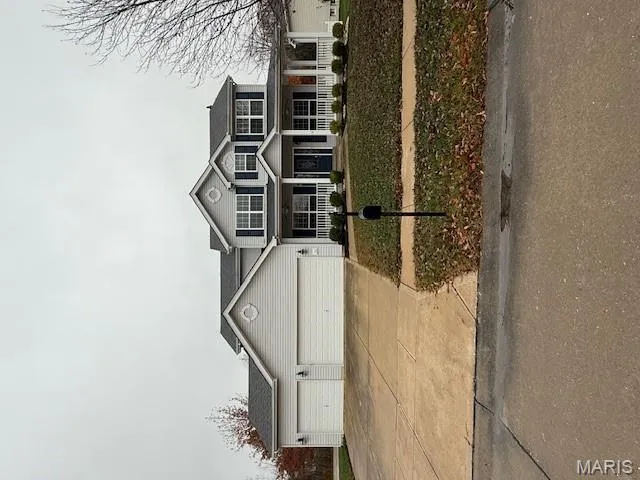 Front of the House with 3 Car Garage