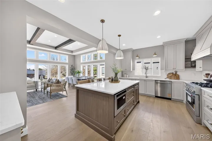 Main Living Area- Kitchen, Great Room, Dining Area
