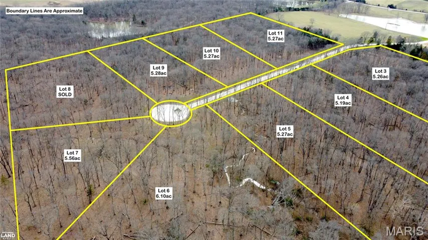 Map / location featuring property boundaries highlighted