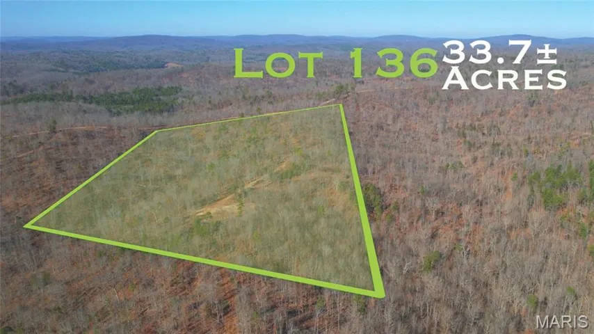 Aerial view of property's location with property boundaries highlighted