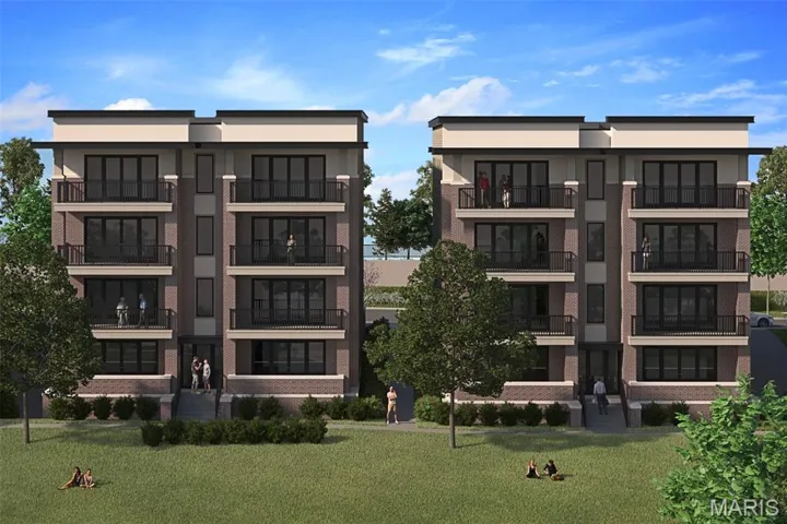 View of apartment building / complex