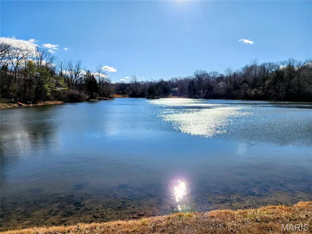 One of the community lakes