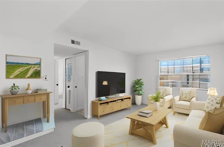 Virtual staged Living Room